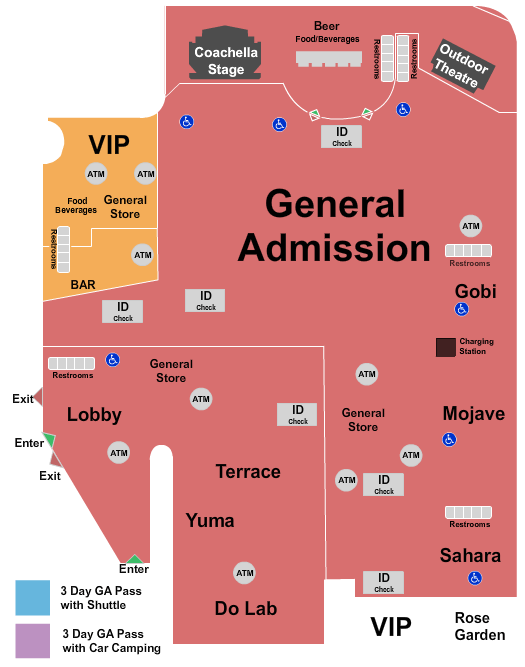 Empire Polo Field Out Of This World Seating Chart